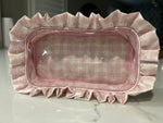 Sweet Floral and Bow Gingham Clear Cosmetic Bag Collection