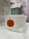 Fluffy Cosmetic Bag, Fall Vibes