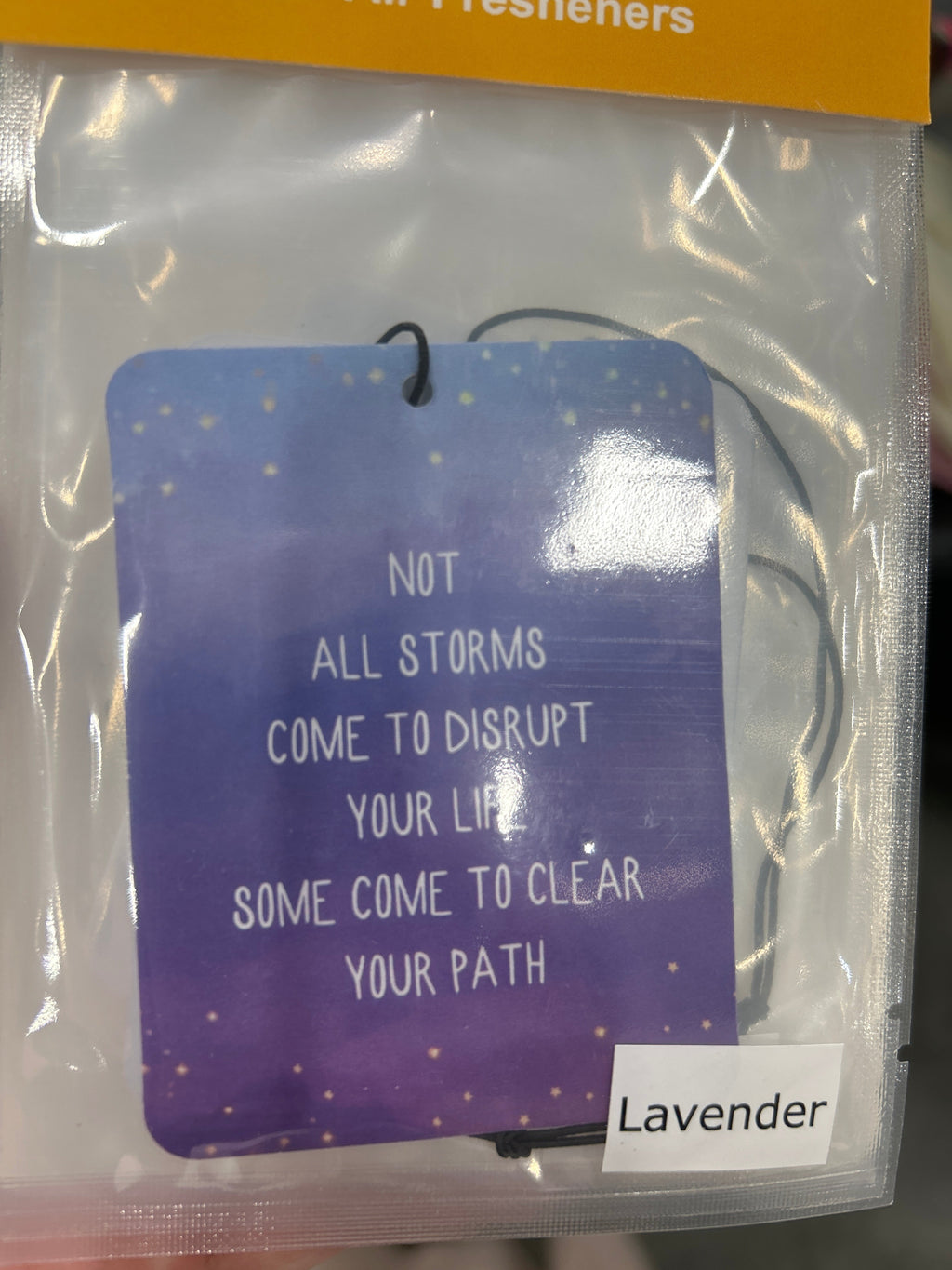 Inspirational Air Fresheners (Set of 4)