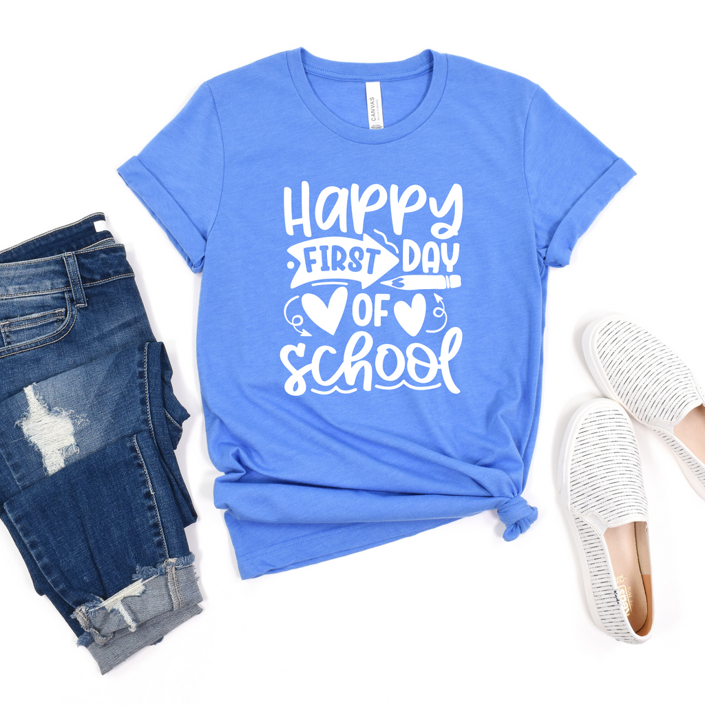 PREORDER: Happy First Day of School Graphic Tee