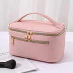 Double Zip Train Makeup Case