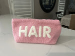 Large Fluffy Cosmetic Bags