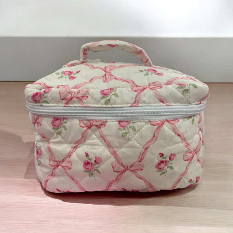 Sweet Floral Train Case