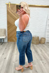 *Size 3/26 - Betty High Rise Vintage Wash Wide Leg Crop Jeans