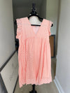 *Size L: Trendy Romper Dress - Orange