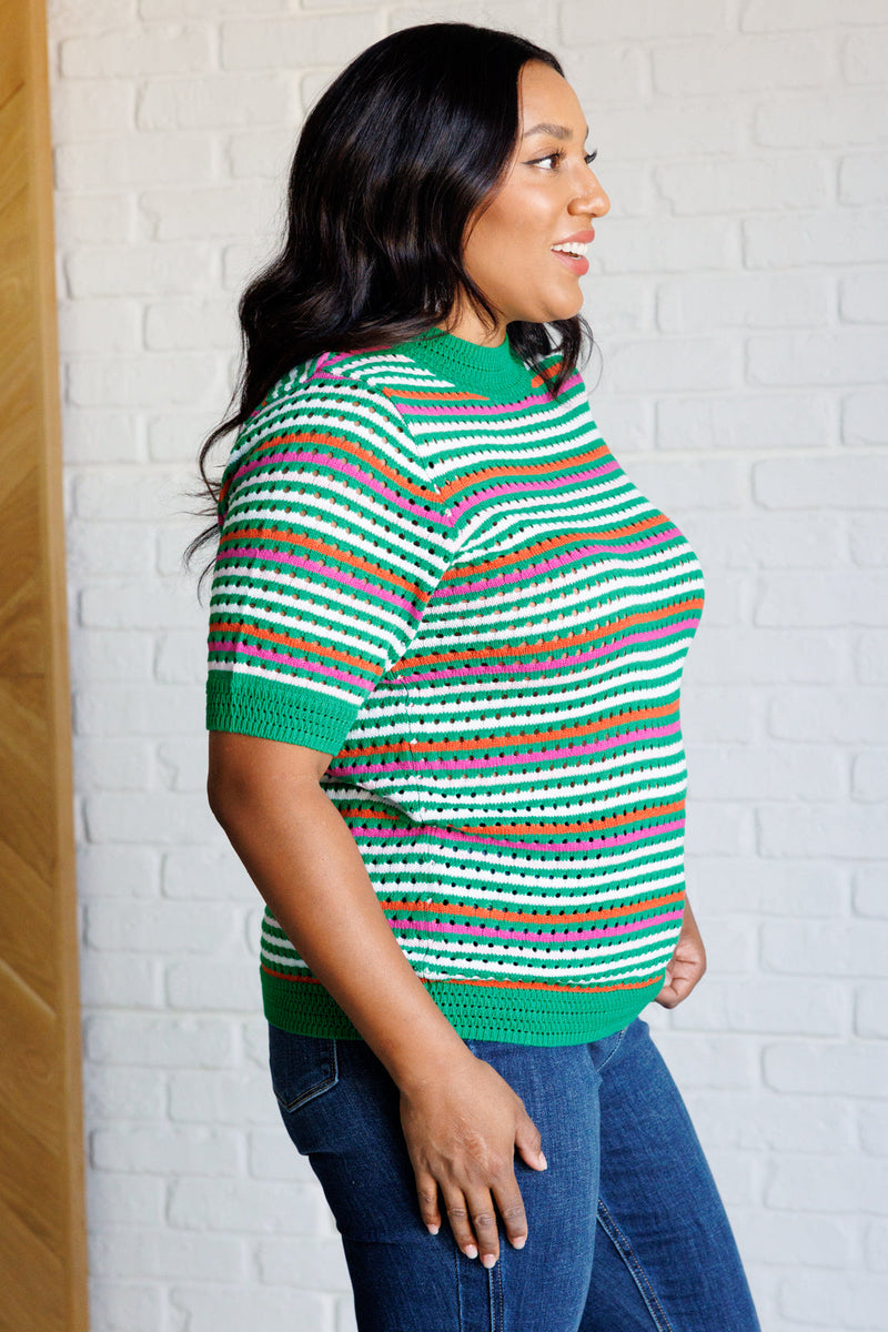 Our Situationship Knit Striped Top