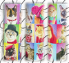 PREORDER: Cat Portraits Skinny Tumbler