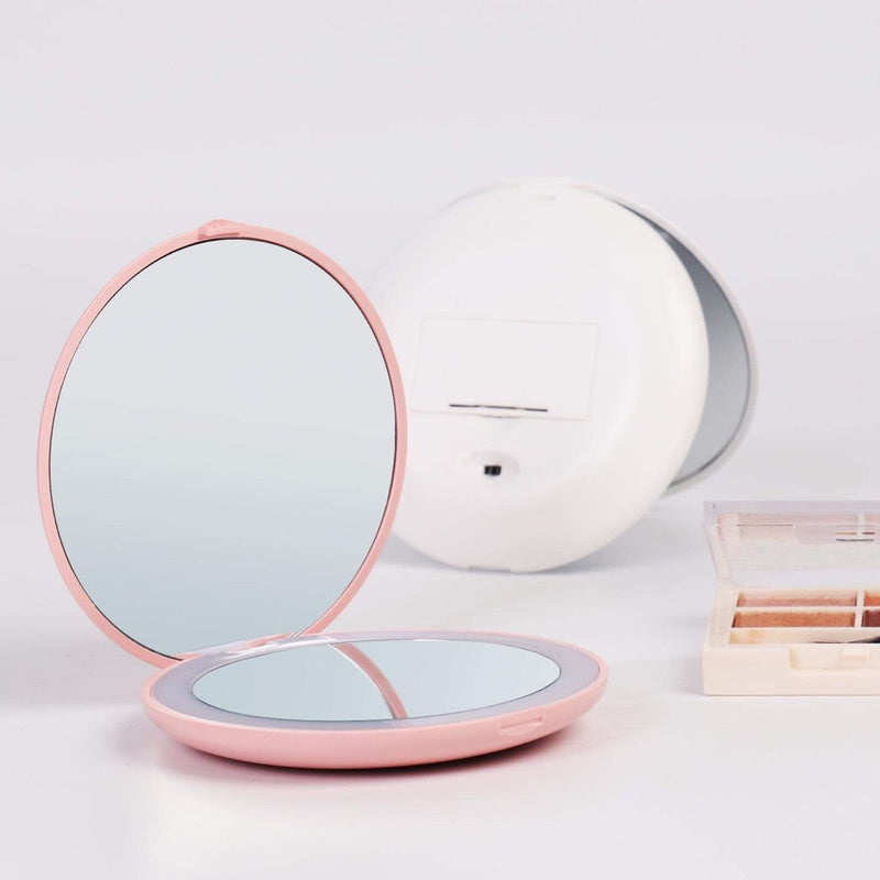 Compact LED Cosmetic Mirror