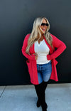 Winter Reese Ribbed Cardigan in Four Colors