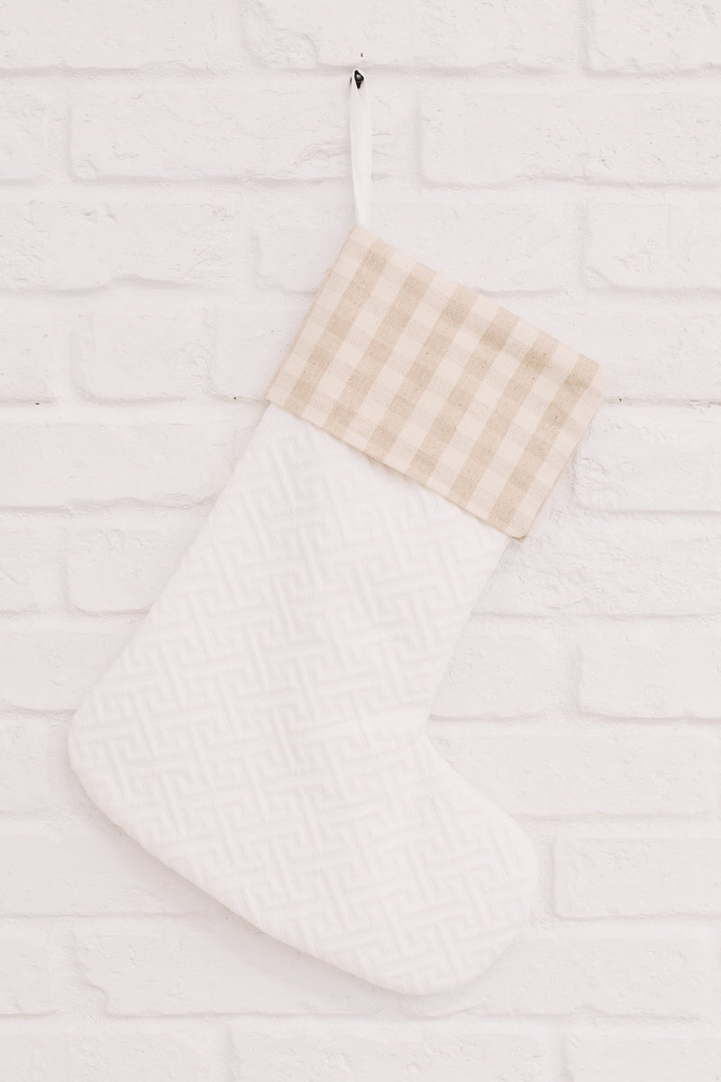 Holiday Chic Stocking