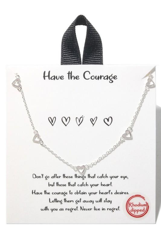 *Hearts and Chains Necklace