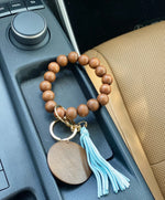 Wooden Bracelet Keyrings