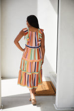 Painted Palette Midi Dress