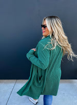 Winter Reese Ribbed Cardigan in Four Colors