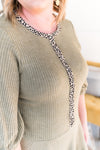 *Size M: In Your Wildest Dreams Sage Tunic Top