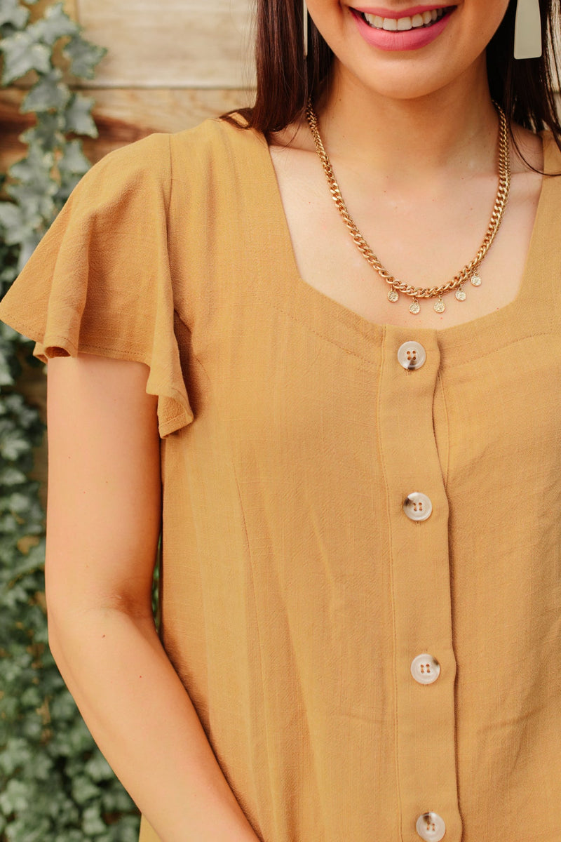 Envy Me Top in Taupe