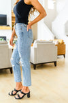 Florence High Waist Destroyed Boyfriend Judy Blue Jeans