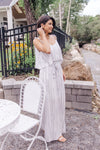 No More Grey Skies Maxi Dress