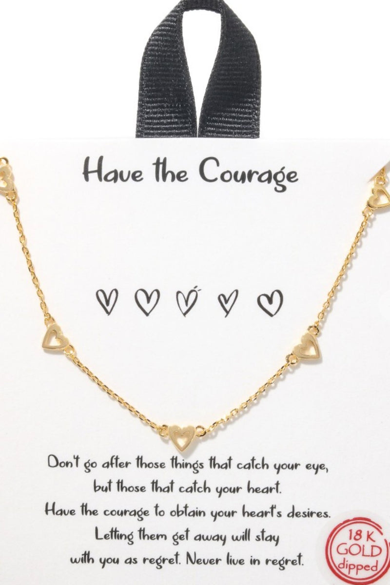 *Hearts and Chains Necklace