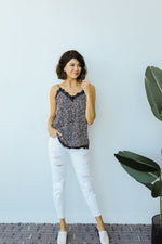 *Size S: Spot Of Lace Cami