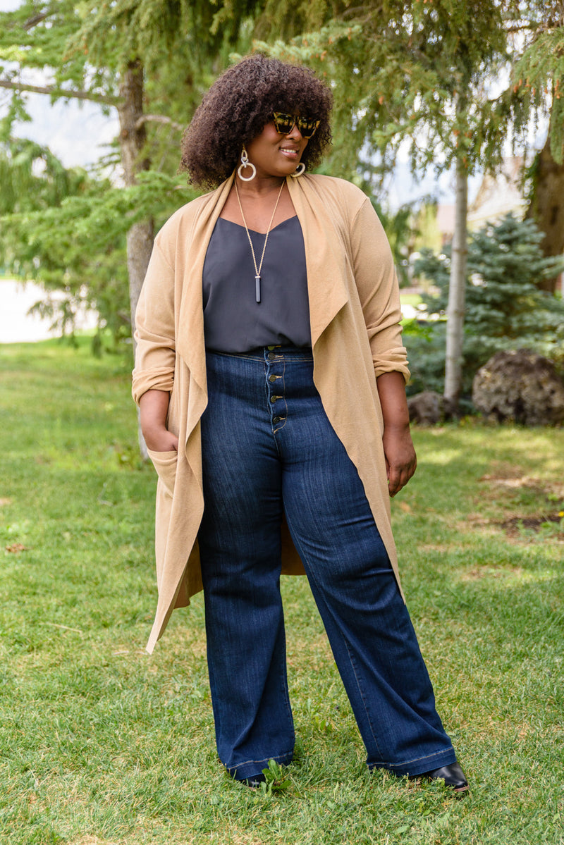 The Blueprint Wide Leg Pants Risen Brand