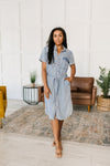 Wait For It Denim Shirtdress