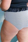 *Size L: Where Stripes Meet Swim Bottoms