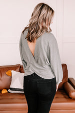 *Size S: Back Country Roads Twist Back Top