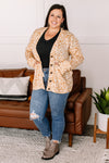 *Size L: Take It On The Run Button Front Cardigan