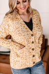 *Size L: Take It On The Run Button Front Cardigan